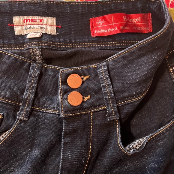 MET Jeans Italy H-Angel Highwaisted Skinny Long Stretch - Picture 5 of 5